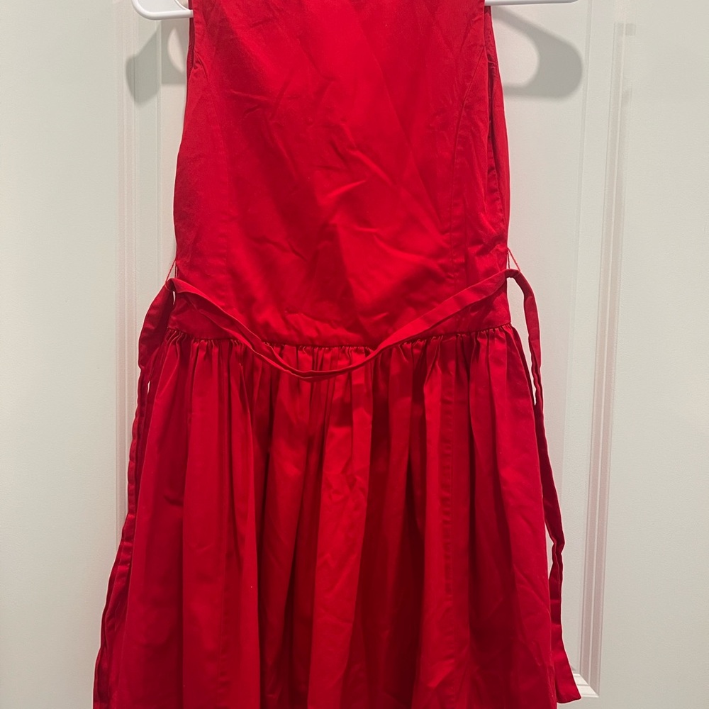 Crewcuts Vibrant Red Kids Dress - Size 10